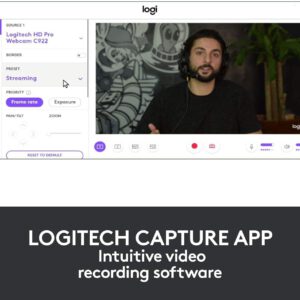 Logitech BRIO Stream Webcam - Capture App