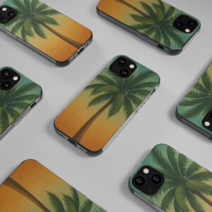 Tropical Palm Handyhülle | Summer Vibes, Beach Lover Gift, Phone Accessories, Boho Style, Eco-Friendly Case – Bild 23