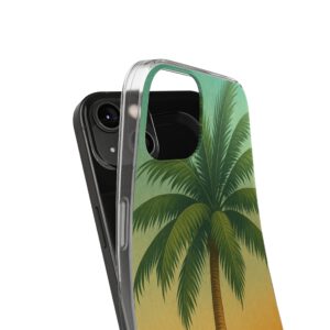 Tropical Palm Handyhülle | Summer Vibes, Beach Lover Gift, Phone Accessories, Boho Style, Eco-Friendly Case – Bild 3